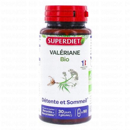 SUPERDIET Val&eacute;riane Bio 90 g&eacute;lules