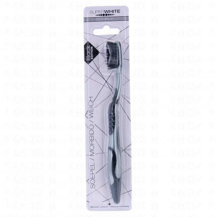SUPERWHITE Brosse &agrave; dents Black Edition (souple)