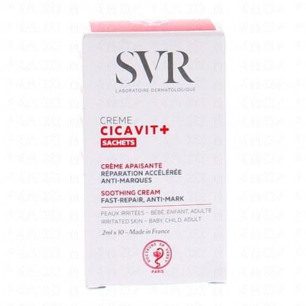SVR Cicavit+ cr&egrave;me apaisante (10 sachets 2ml)