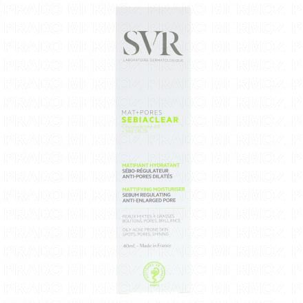 SVR Sebiaclear mat+pores soin matifiant