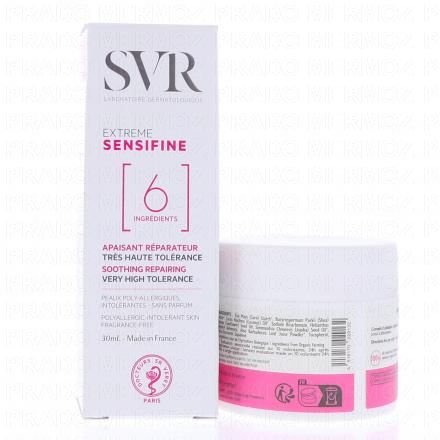 SVR Sensifine Extreme - Creme apaisante et r&eacute;paratrice 30ml