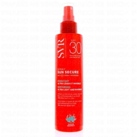 SVR Sun Secure - Lait hydratant SPF 30 spray 200ml