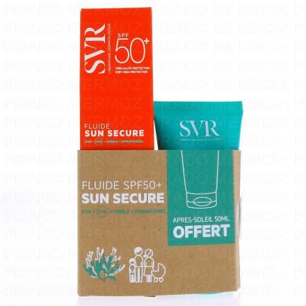 SVR Sun secure - Fluide Solaire SPF50+ (50ml + lait après-soleil 50ml offert)