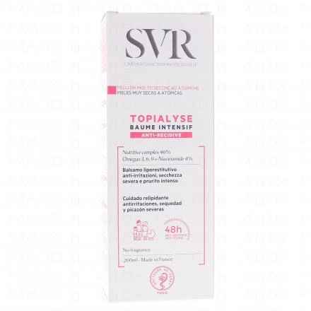 SVR Topialyse - Baume intensif anti-recidive (tube 200ml)