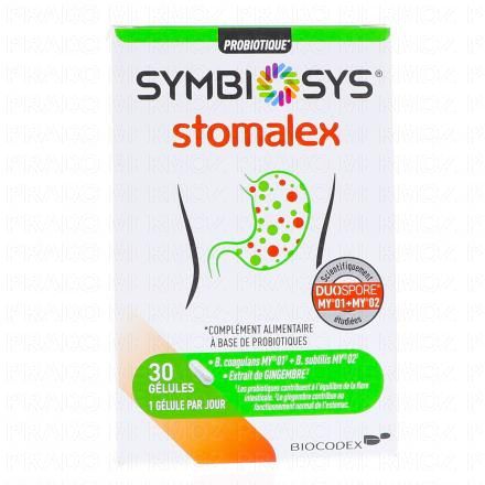 SYMBIOSYS Stomalex Probiotiques 30 G&eacute;lules