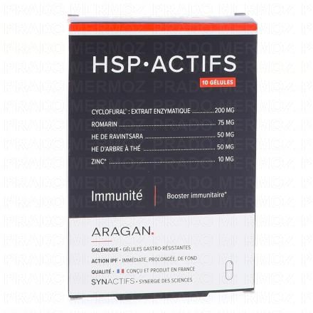 ARAGAN Synactifs - HSP Actifs Immunité X10 gélules