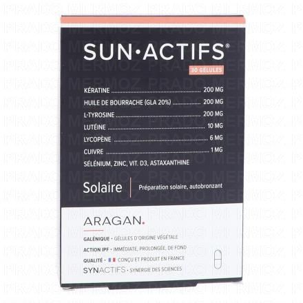 ARAGAN Synactifs - SUNActifs Pr&eacute;parateur solaire - Autobronzant