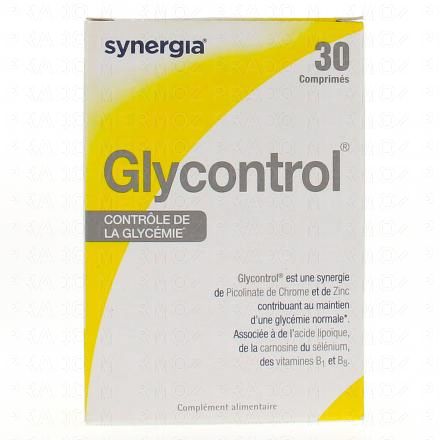 SYNERGIA Glycontrol 30 comprim&eacute;s