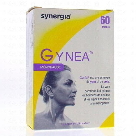 SYNERGIA Gynea M&eacute;nopause 60 drag&eacute;es