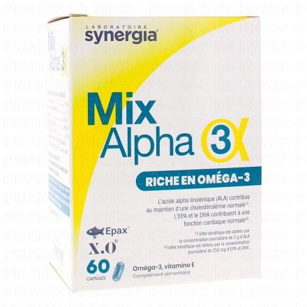 SYNERGIA Mix-alpha 3 bo&icirc;te de 60 capsules