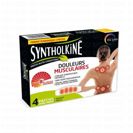SYNTHOL Syntholkin&eacute; patch chauffant grand format (x4)