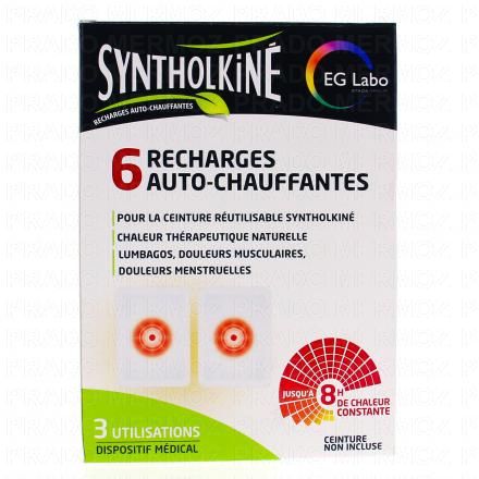 SYNTHOLKINE Recharges auto-chauffantes x6