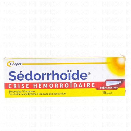 Sédorrhoïde crise hemorroïdaire