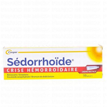 Sédorrhoïde crise hemorroïdaire