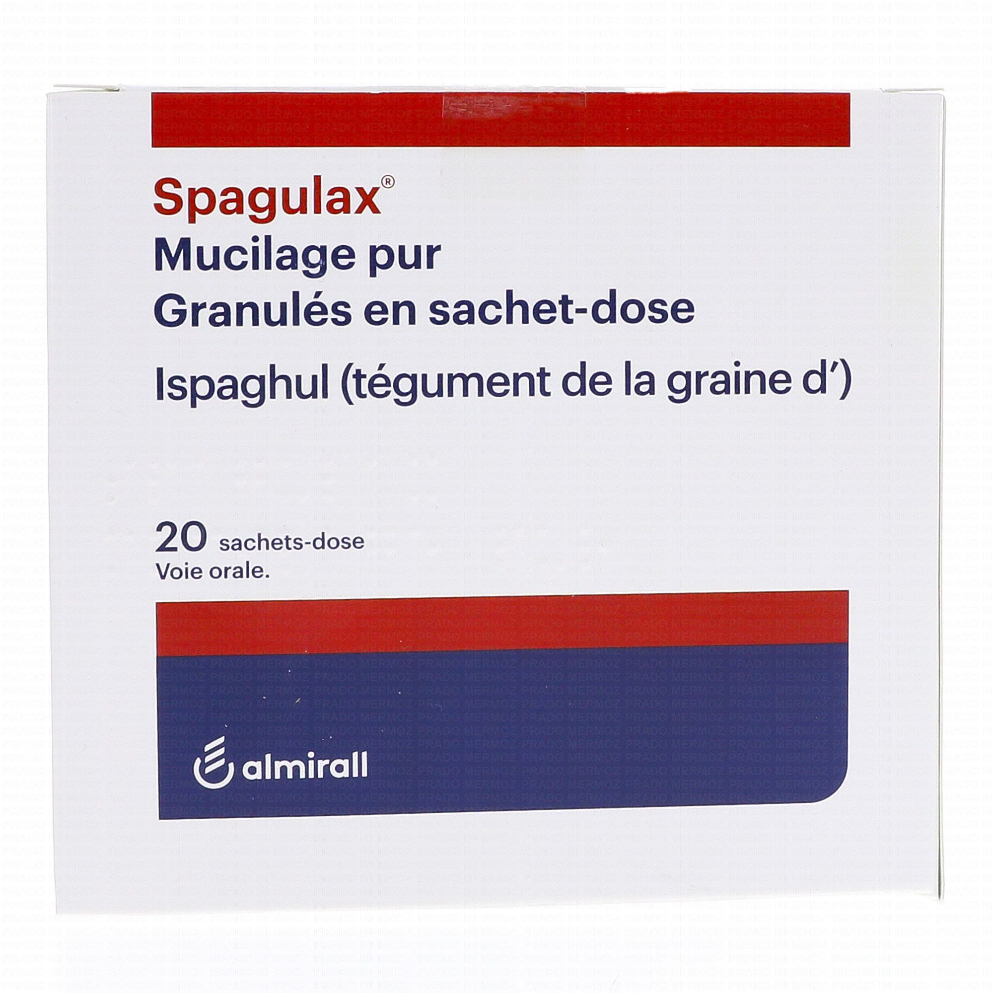 Spagulax mucilage pur boîte de 20 sachets-doses - Médicament ...