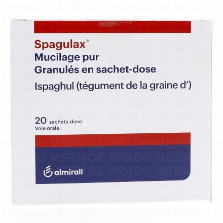 SPAGULAX mucilage pur x20 sachets