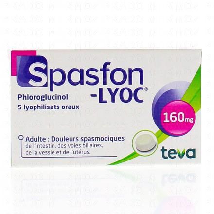 Spasfon lyoc 160 mg