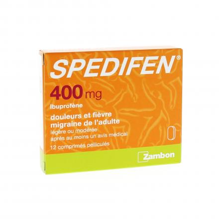 Spedifen 400 mg (boîte de 12 comprimés)