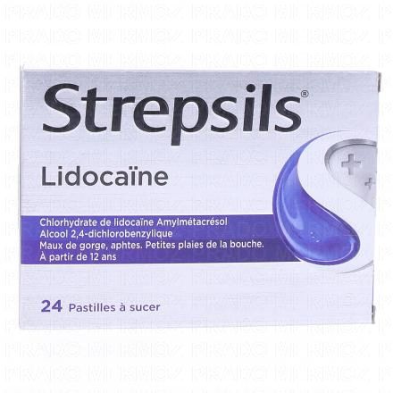 Strepsils lidocaïne