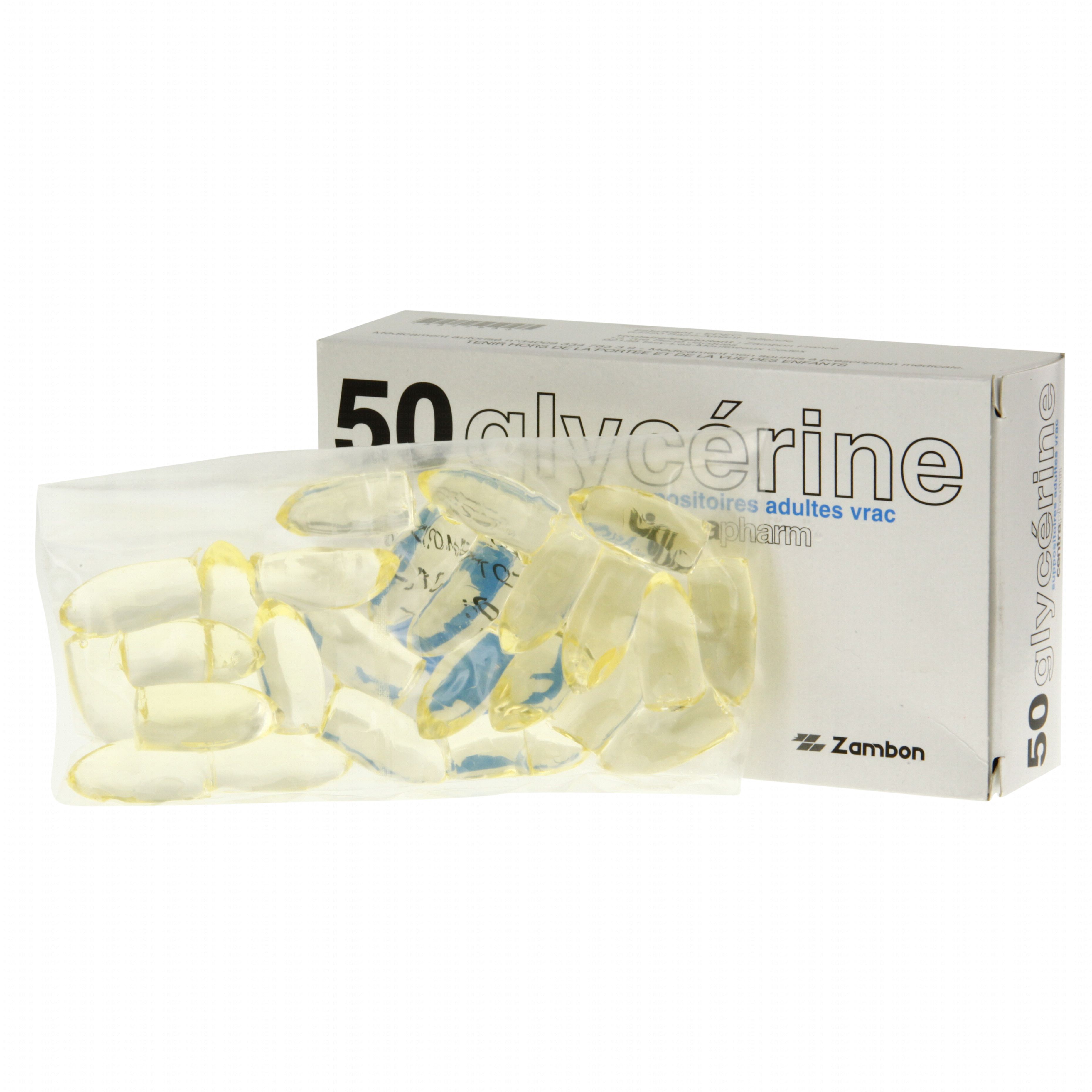 Suppositoires à la glycérine centrapharm adultes Zambon (médicament