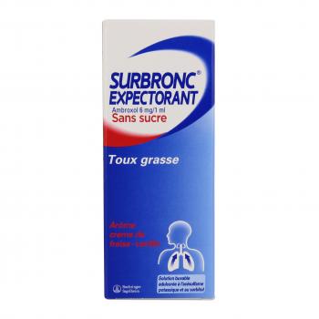 SUBRONC expectorant ambroxol sans sucre
