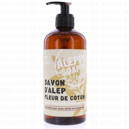 TADE Savon d'alep Fleur de coton 500ml