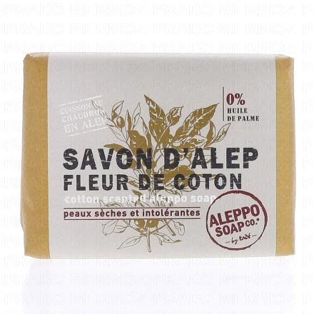 TADE Savon d'alep fleur de coton 100g