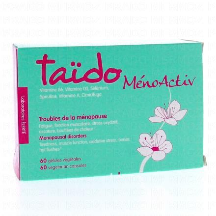 TAIDO Menoactiv - Troubles de la Ménopause x60 gélules 