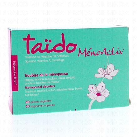 TAIDO Menoactiv - Troubles de la Ménopause x60 gélules