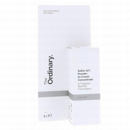 THE ORDINARY Concentr&eacute; Cr&egrave;me-en-Poudre de Soufre 10% 5g