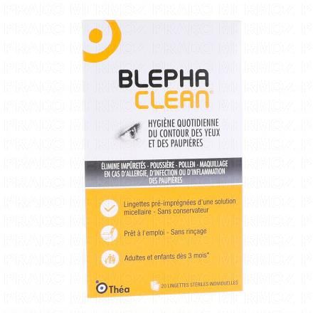 THEA Blephaclean boite de 20 lingettes