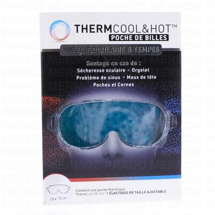 THERM COOL&HOT Poche de Billes Masque oculaire et tempes