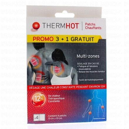 BAUSCH & LOMB Thermhot - Patchs chauffants multi-zones (boîtes de 4)