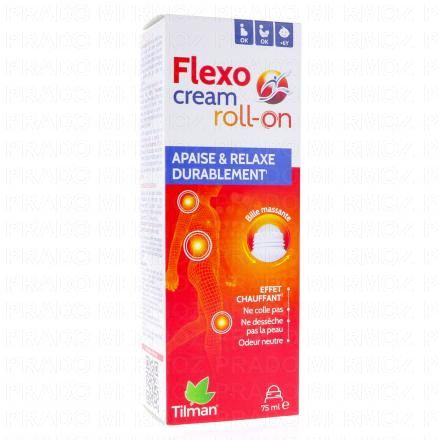 TILMAN Flexocream - Roll-on Douleurs musculaires et articulaires 75ml