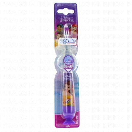 MRWHITE Brosse à dent souple Flash timer (princesse)