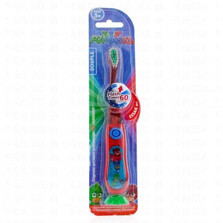 MRWHITE Brosse à dent souple Flash timer (pyjamasks)