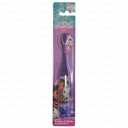 TINOKOU Brosse à dents Lumineuse (gabby's dollhouse)