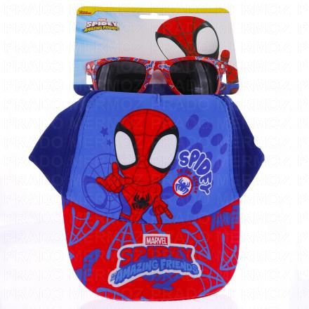 TINOKOU Lunettes de soleil et Casquette (spidey taille 51)