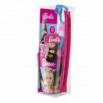 MR.WHITE Trousse brosse à dents, dentifrice, tasse (barbie)