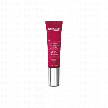 TOPICREM AH3 - Soin contour des yeux global anti-&acirc;ge 15ml