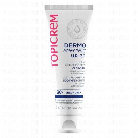 TOPICREM Dermo Specific UR30 - Cr&egrave;me anti-rugosit&eacute; apaisante 75ml