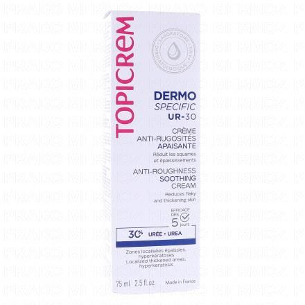 TOPICREM Dermo Specific UR30 - Crème anti-rugosité apaisante 75ml