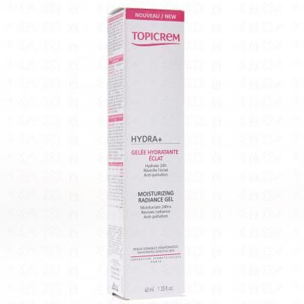 TOPICREM Hydra+ Gel&eacute;e hydratante &eacute;clat tube 40ml