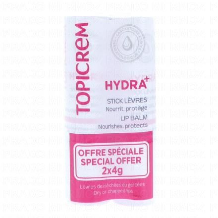 TOPICREM Hydra+ - Stick l&egrave;vres (2 sticks)