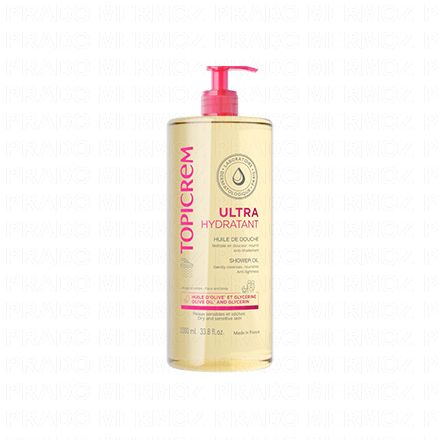 TOPICREM Ultra-Hydratant Huile de douche (1l)