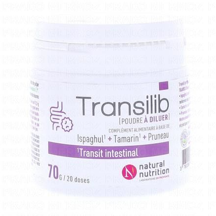 TRANSILIB Compl&eacute;ment Alimentaire Transit Intestinal pot 70g