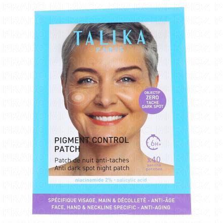 Talika Pigment control - Patch de Nuit Anti-Taches x40 Patchs