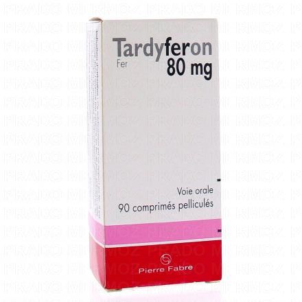 TARDYFERON 80mg (boite de 90 comprimés)