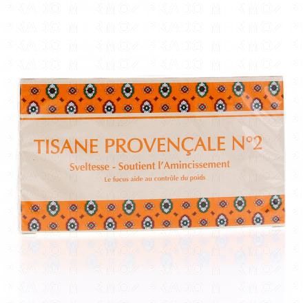Tisane provencale N&deg;2 Sveltesse soutien &agrave; l'amincissement boite de 24 sachets