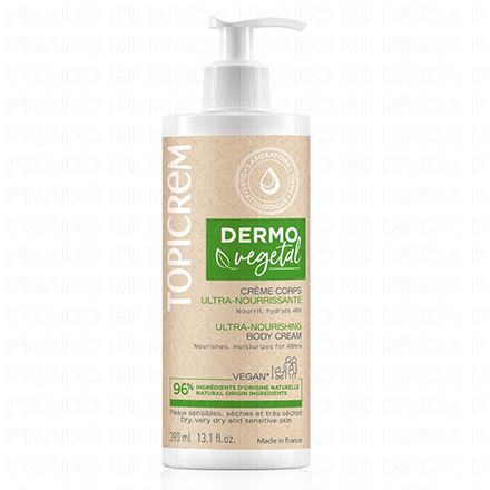 Topicrem Dermo Végétal - Crème ultra-nourrissante 390ml